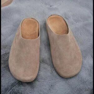 The Row Women's Brown Slippers